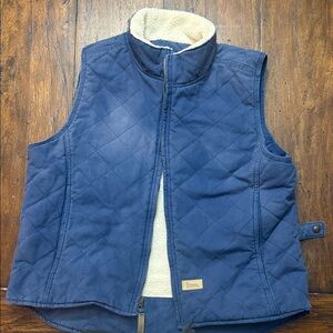 Berne Quilted women's work Vest with Sherpa Lining -
